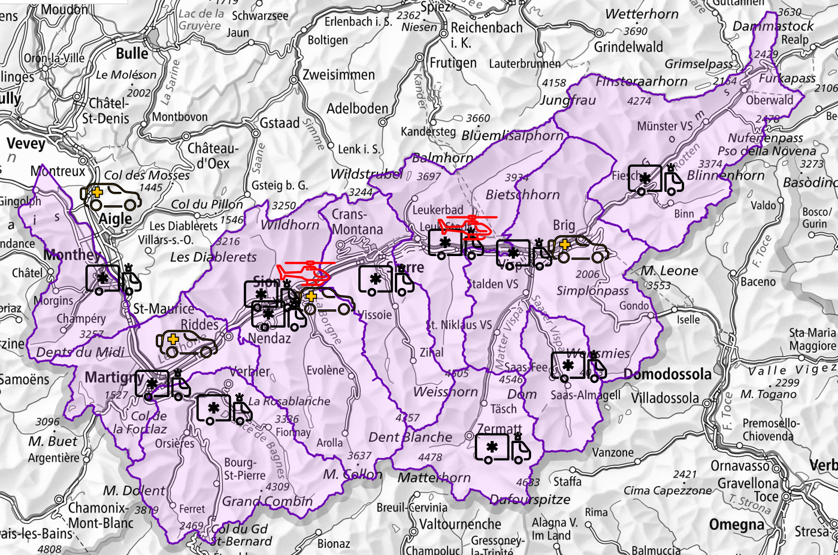 Vue globale du dispositif professionnel